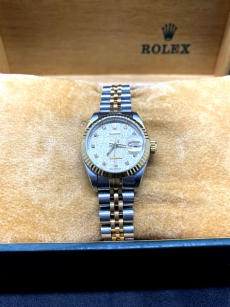 ROLEX69173紀念版原裝鑽面女錶